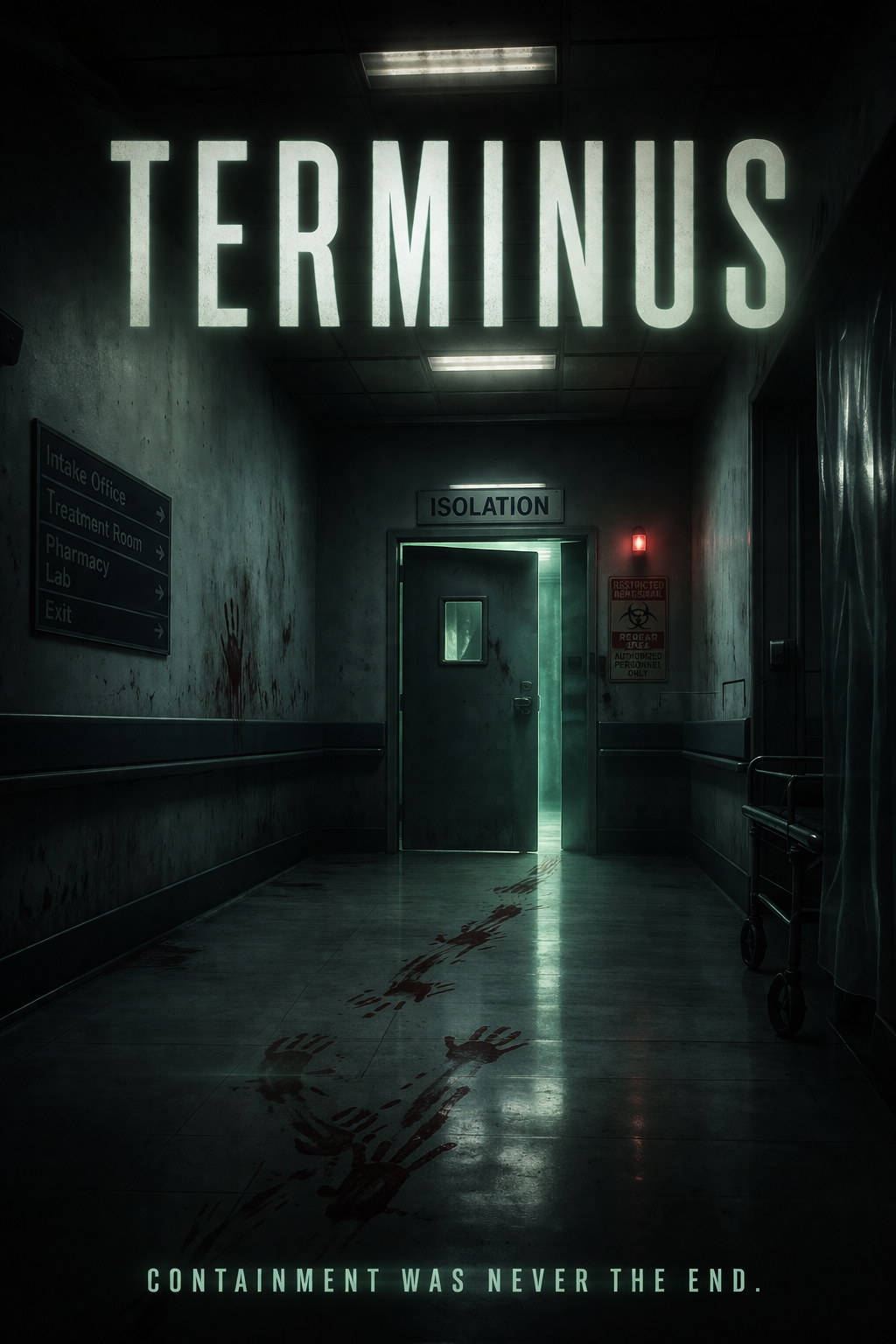 Terminus — a horror escape room set in an abandoned hospital isolation ward at The Vault in Newnan, GA